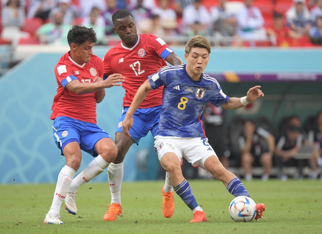 Ngày Samurai xanh Nhật Bản gãy kiếm trước Costa Rica 4